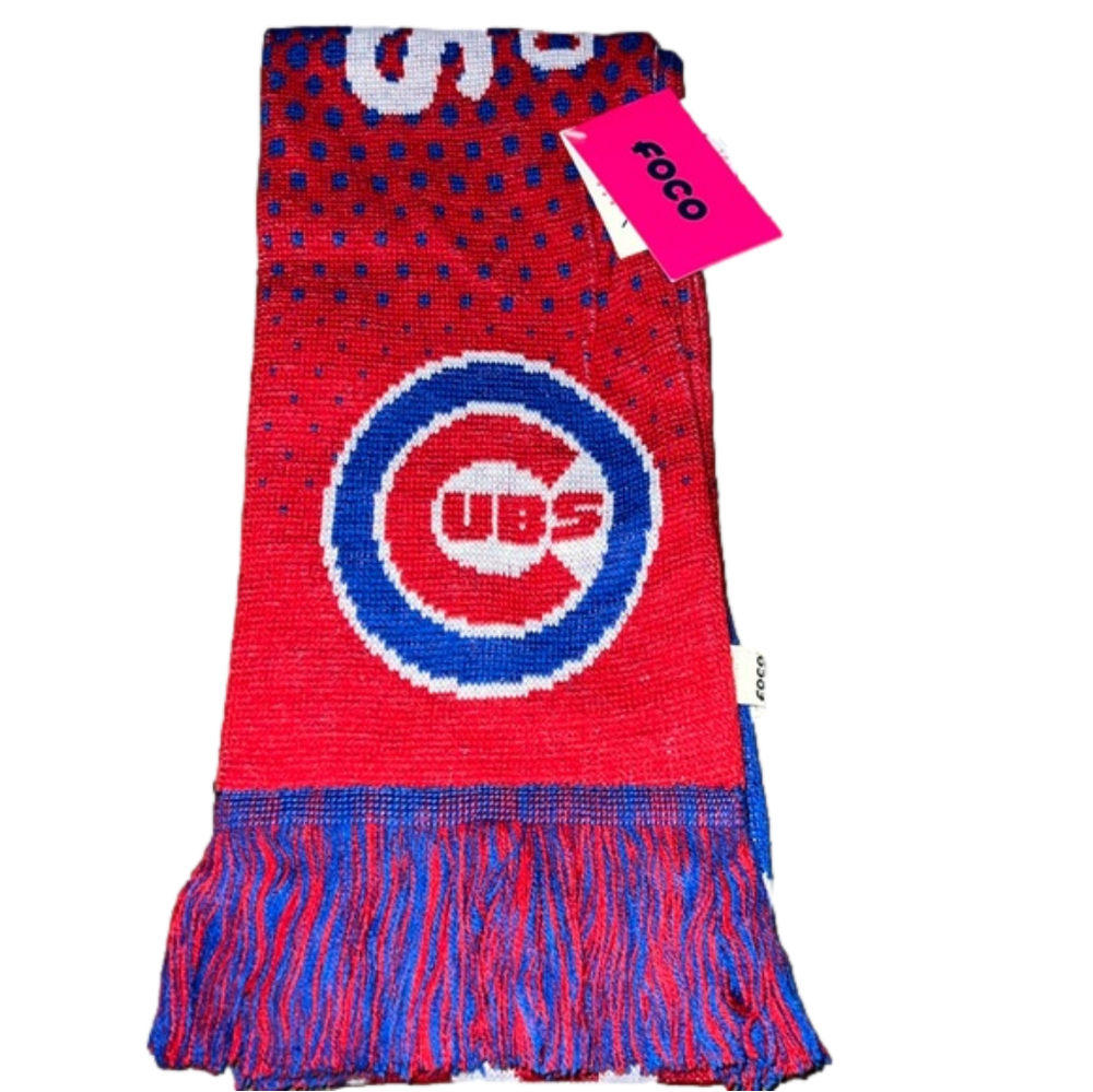 Chicago Cubs knit scarf FOCO